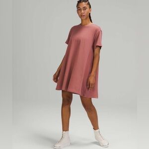 Lululemon All Yours Tee Dress | Spiced Chai | Size 8